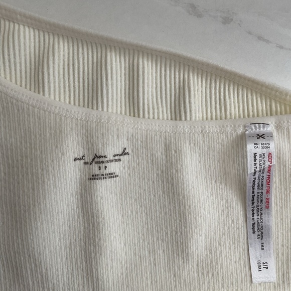 UO Out From Under One Shoulder Ribbed Bra Top - Picture 4 of 6